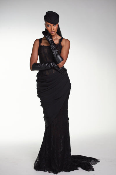 The 1994 Noir - lace dress - Robéne SS26