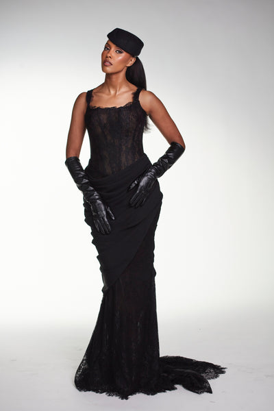 The 1994 Noir - lace dress - Robéne SS26