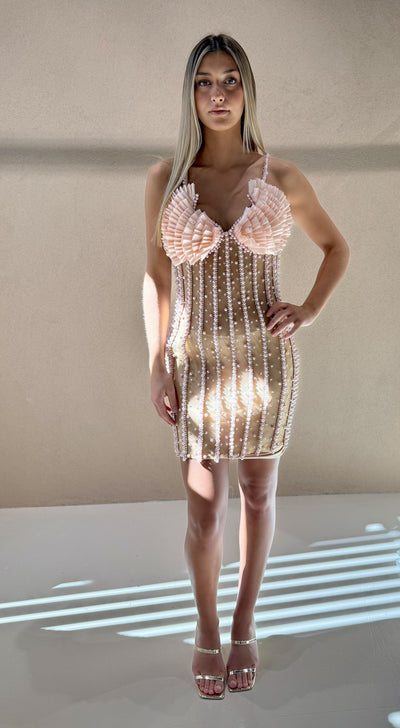Pink Opal – Seashell Dress - Robéne Cocktail