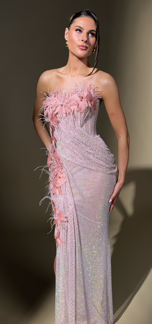 Rose Quartz - Blush Dress – Robéne Couture