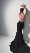 Black Moonstone dress – Robéne Couture