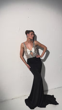 Black Moonstone dress – Robéne Couture